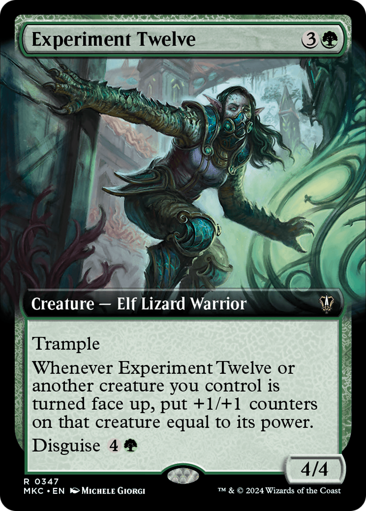 Experiment Twelve (Extended Art) [Murders at Karlov Manor Commander] | Tabernacle Games