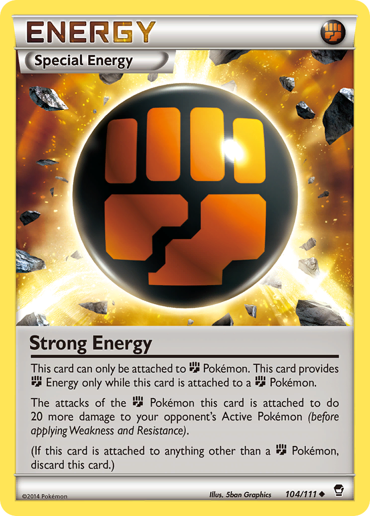 Strong Energy (104/111) [XY: Furious Fists] | Tabernacle Games