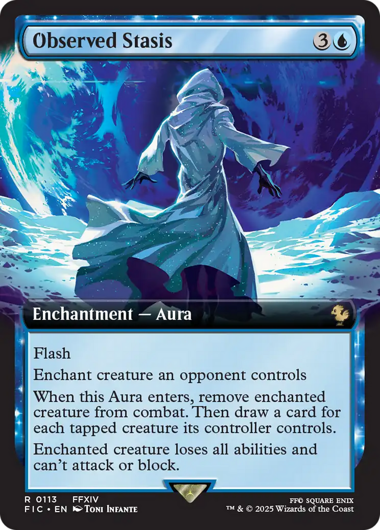 Observed Stasis (Extended Art) [FINAL FANTASY Commander] | Tabernacle Games