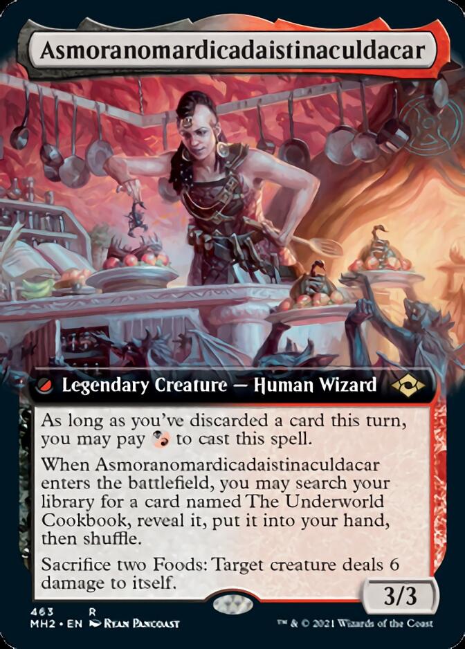 Asmoranomardicadaistinaculdacar (Extended Art) [Modern Horizons 2] | Tabernacle Games