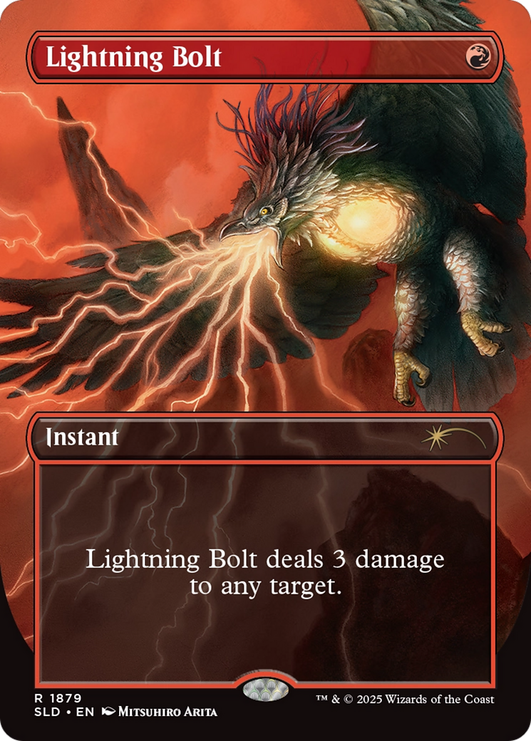 Lightning Bolt (1879) (Rainbow Foil) [Secret Lair Drop Series] | Tabernacle Games