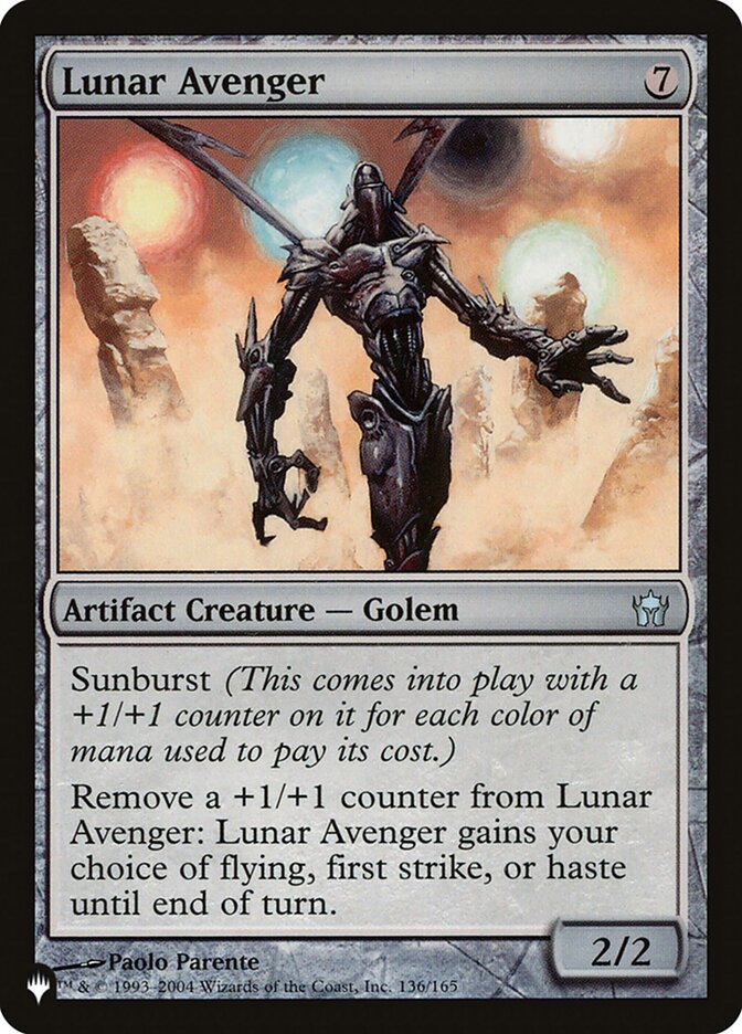 Lunar Avenger [The List] | Tabernacle Games