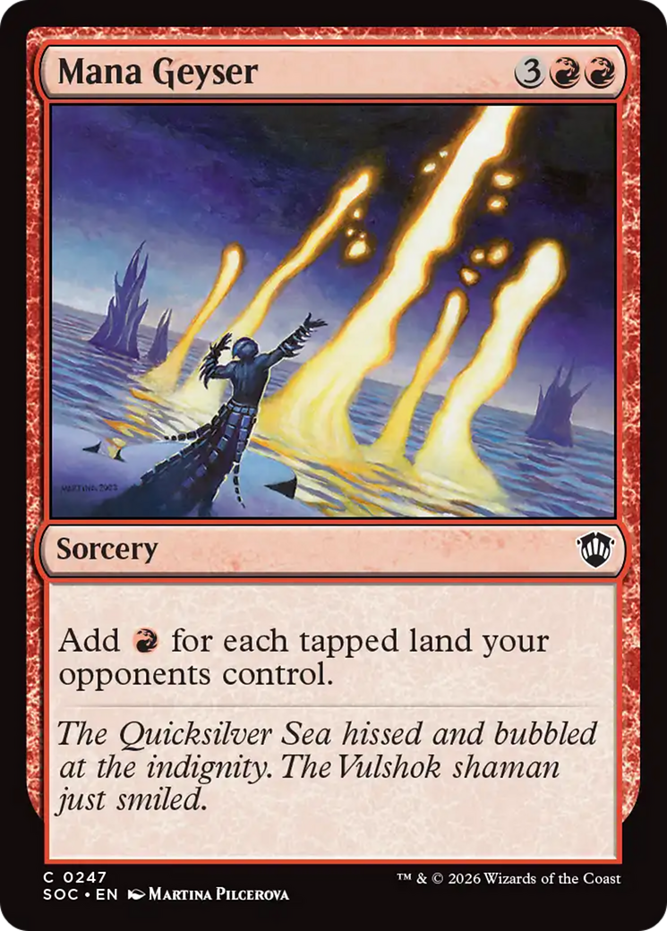 Mana Geyser [Secrets of Strixhaven Commander] | Tabernacle Games