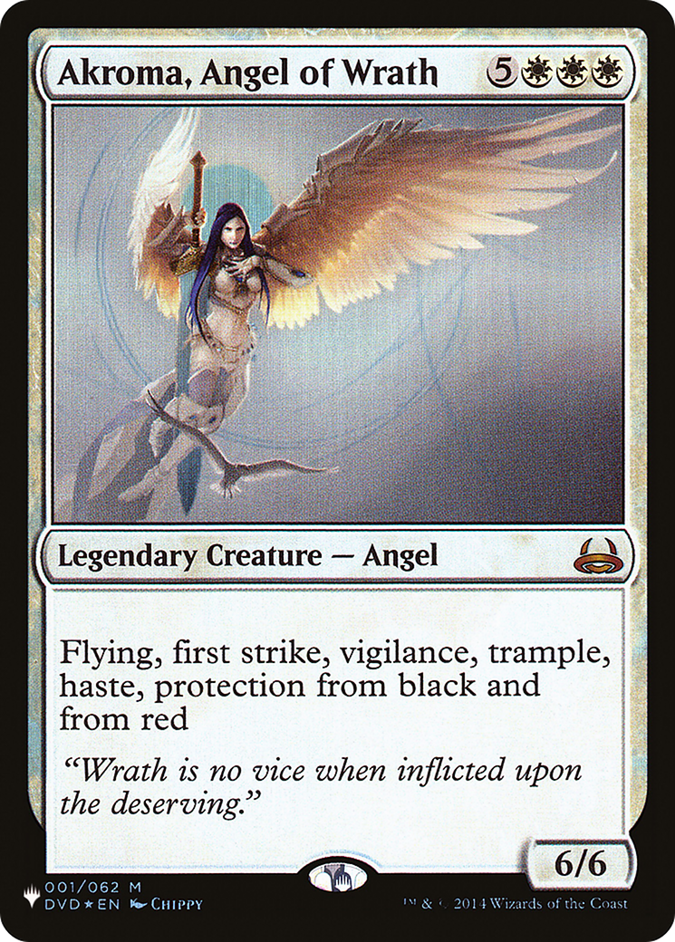 Akroma, Angel of Wrath [The List] | Tabernacle Games