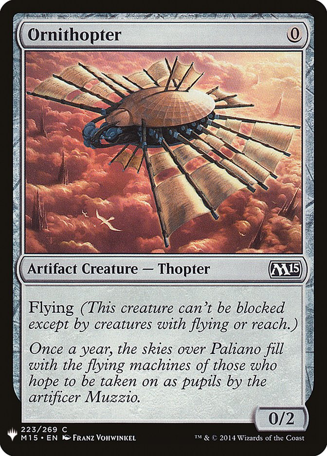 Ornithopter [Mystery Booster] | Tabernacle Games