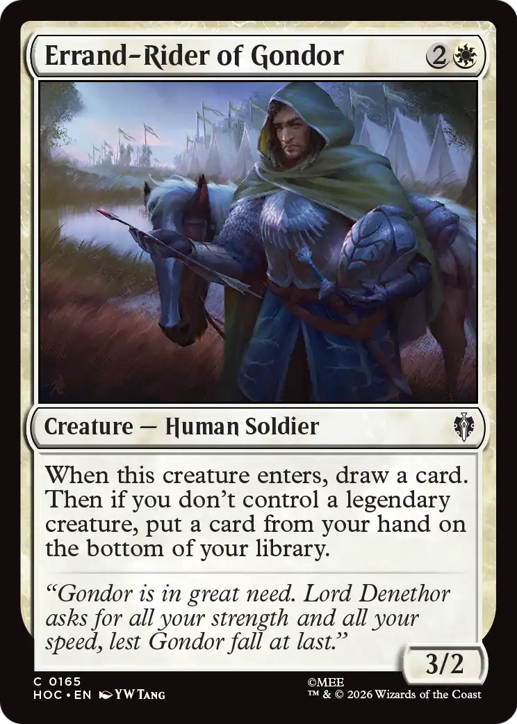 Errand-Rider of Gondor [The Hobbit: Eternal-Legal] | Tabernacle Games