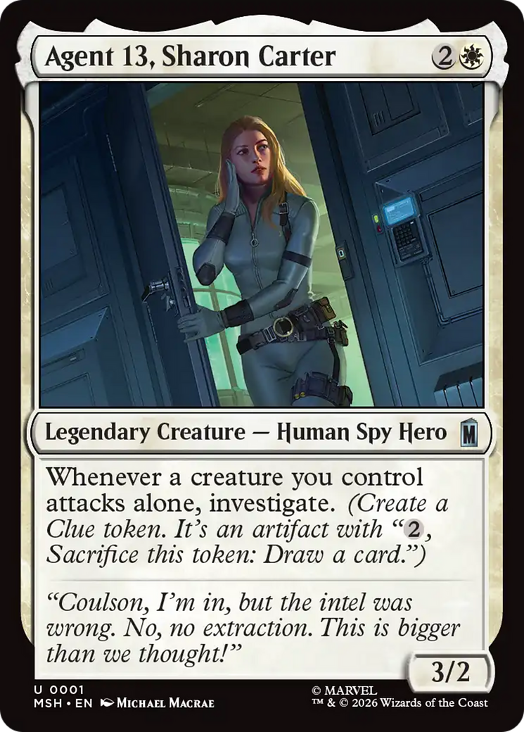 Agent 13, Sharon Carter [Marvel Super Heroes] | Tabernacle Games