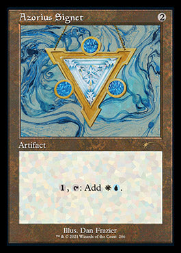 Azorius Signet (Retro) [Secret Lair Drop Series] | Tabernacle Games