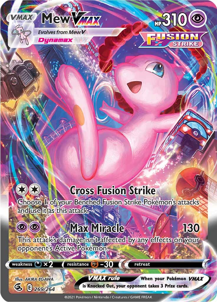 Mew VMAX (269/264) [Sword & Shield: Fusion Strike] | Tabernacle Games