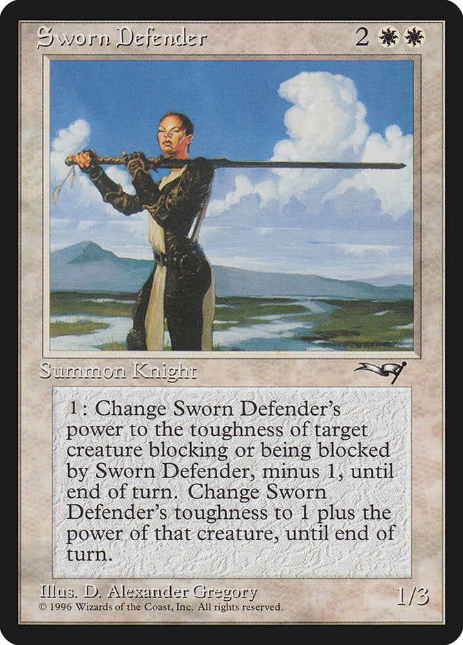 Sworn Defender [Alliances] | Tabernacle Games