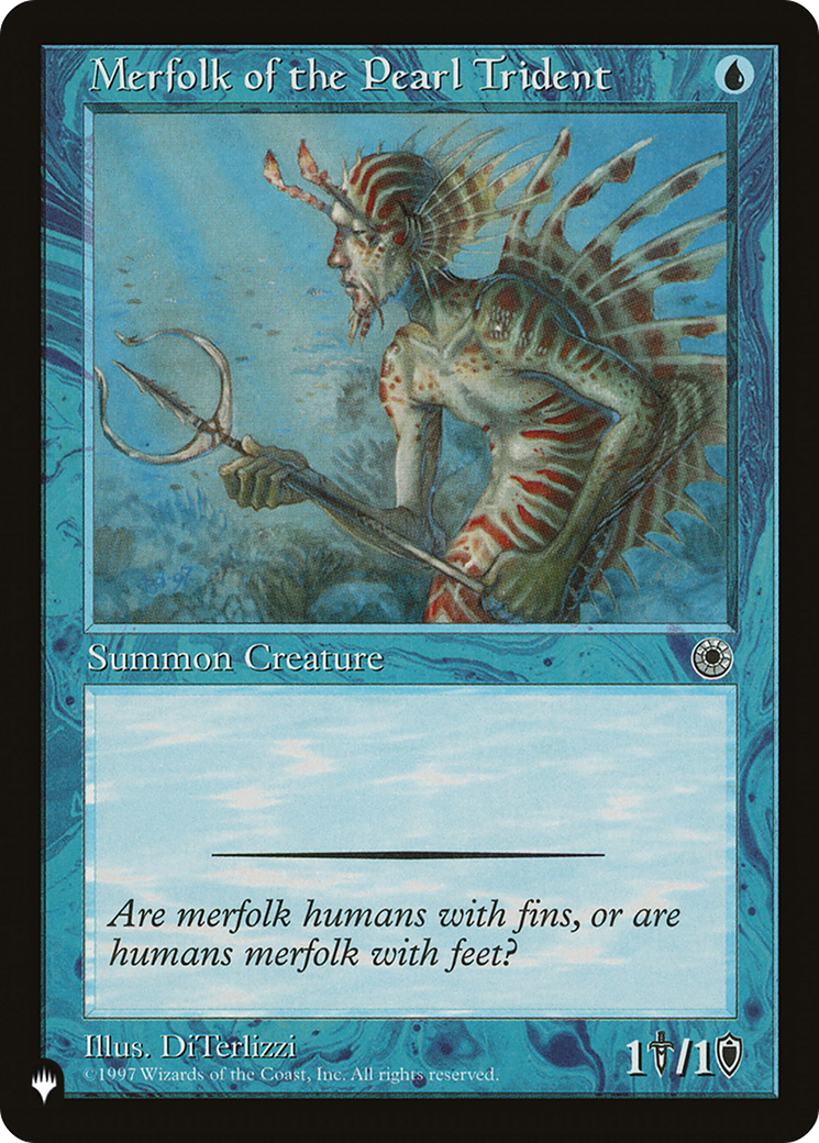 Merfolk of the Pearl Trident [The List Reprints] | Tabernacle Games