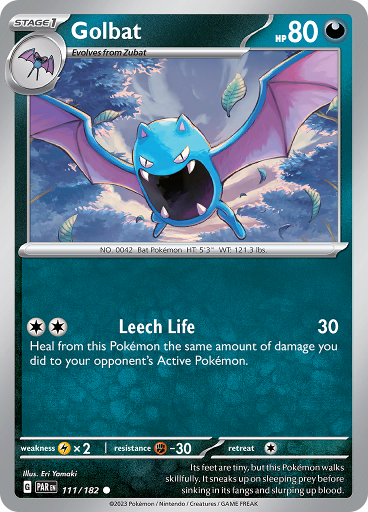 Golbat (111/182) [Scarlet & Violet: Paradox Rift] | Tabernacle Games