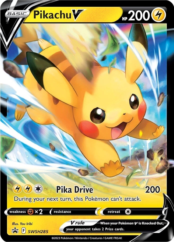 Pikachu V (SWSH285) [Sword & Shield: Black Star Promos] | Tabernacle Games