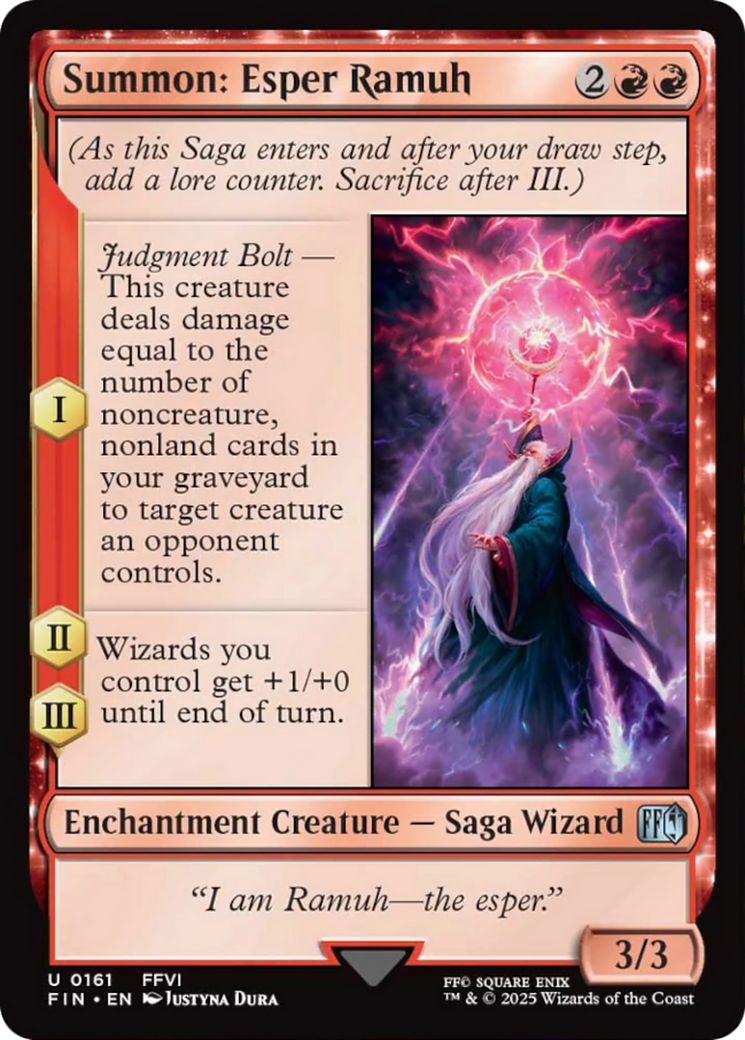 Summon: Esper Ramuh [FINAL FANTASY] | Tabernacle Games