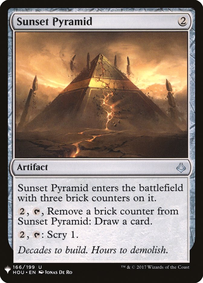 Sunset Pyramid [Mystery Booster] | Tabernacle Games