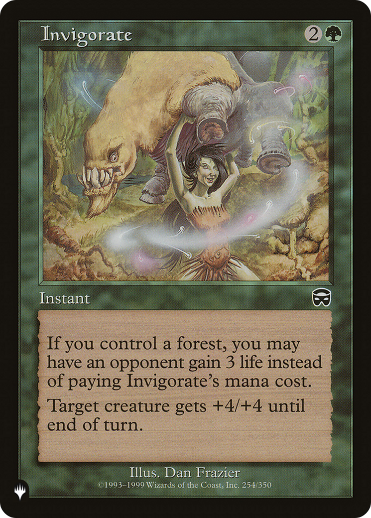 Invigorate (MMQ) [The List] | Tabernacle Games