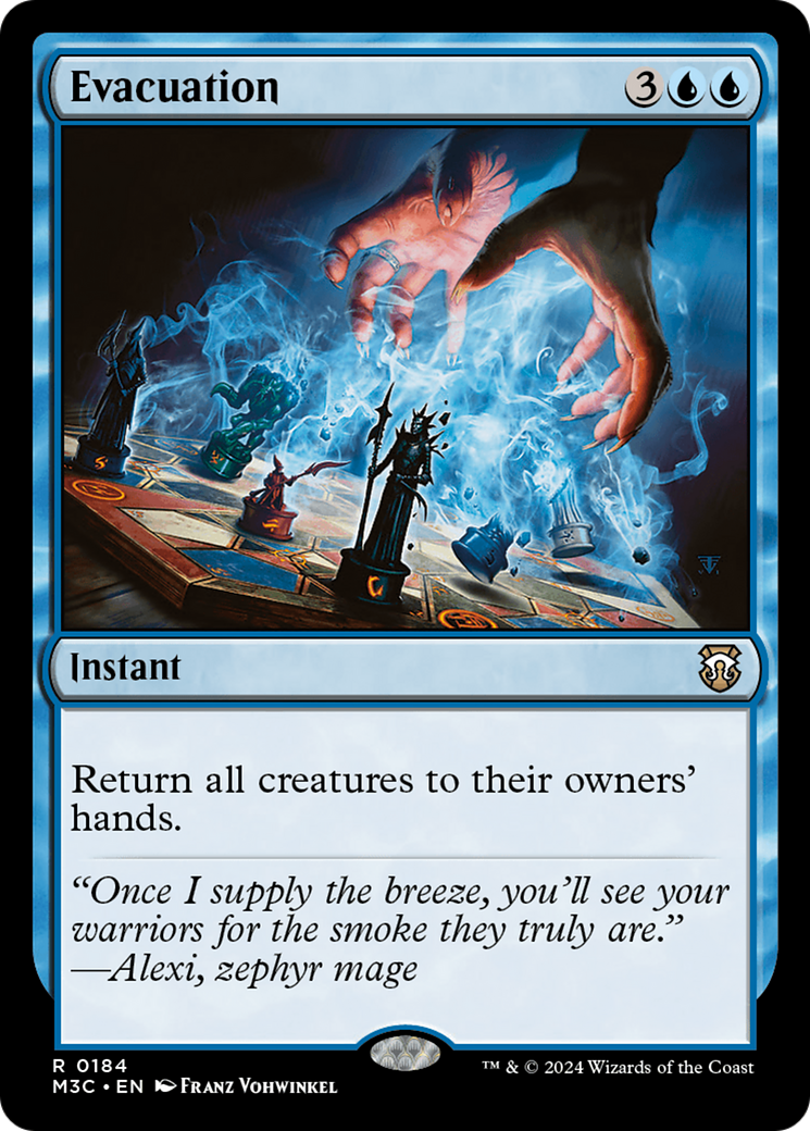 Evacuation (Ripple Foil) [Modern Horizons 3 Commander] | Tabernacle Games