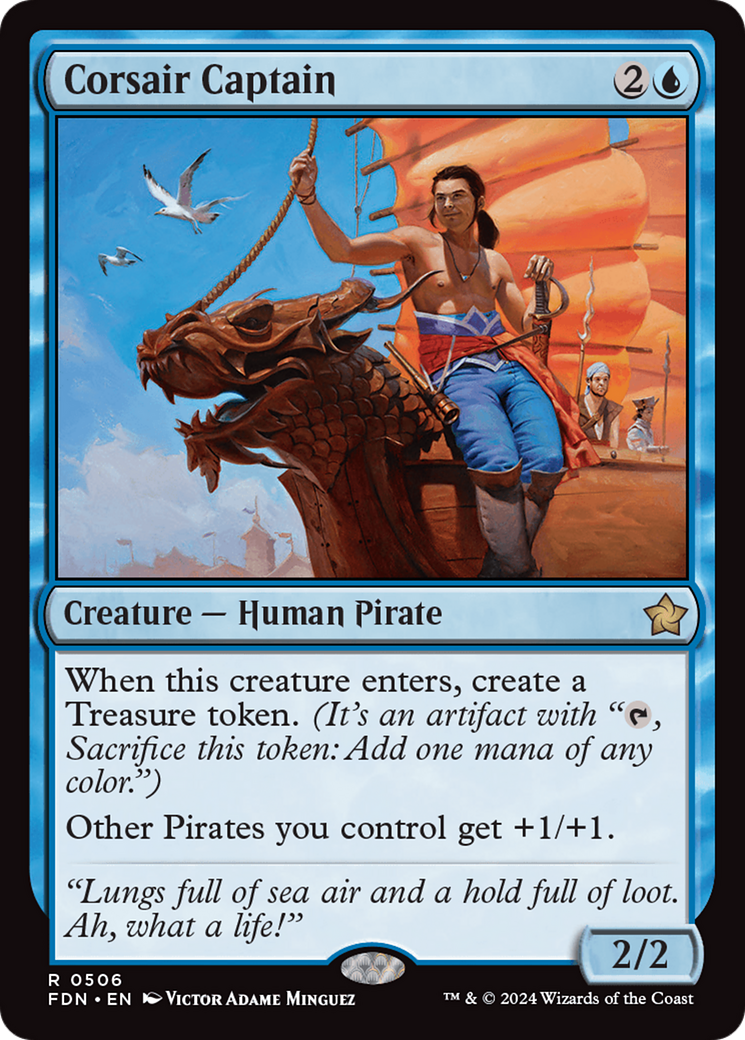 Corsair Captain [Foundations] | Tabernacle Games