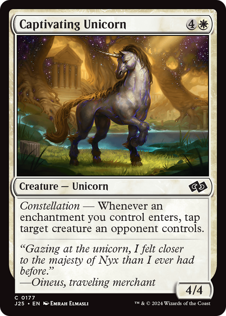 Captivating Unicorn [Foundations Jumpstart] | Tabernacle Games