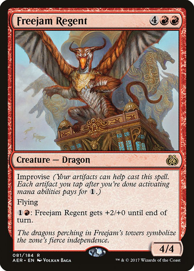 Freejam Regent [Aether Revolt] | Tabernacle Games