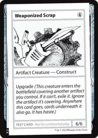 Weaponized Scrap (2021 Edition) [Mystery Booster Playtest Cards] | Tabernacle Games