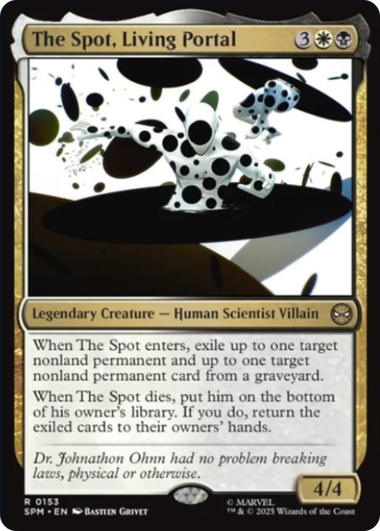 The Spot, Living Portal [Marvel's Spider-Man] | Tabernacle Games
