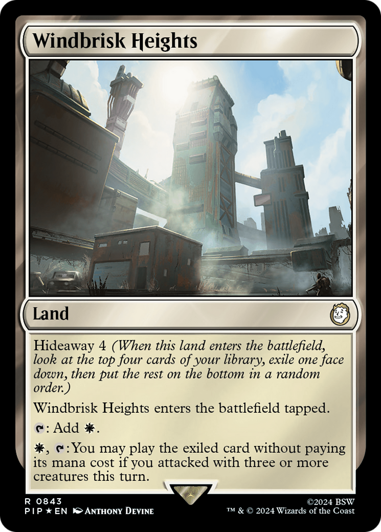 Windbrisk Heights (Surge Foil) [Fallout] | Tabernacle Games
