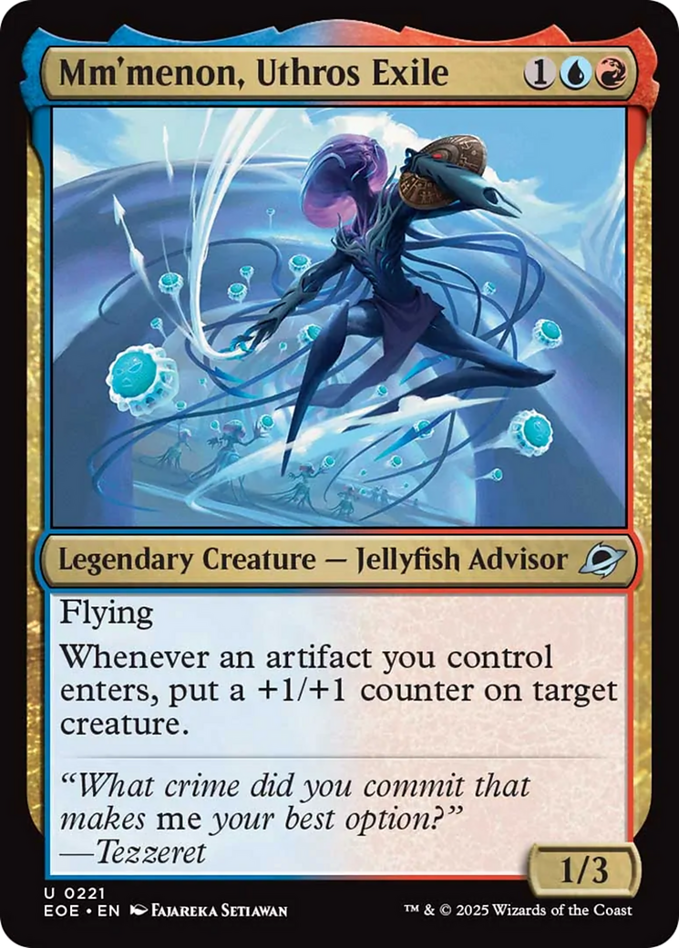 Mm'menon, Uthros Exile [Edge of Eternities] | Tabernacle Games