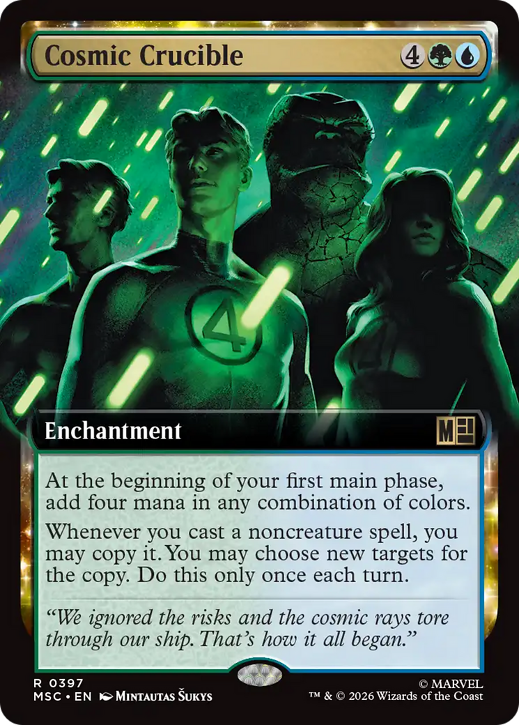 Cosmic Crucible (Extended Art) [Marvel Super Heroes Commander] | Tabernacle Games