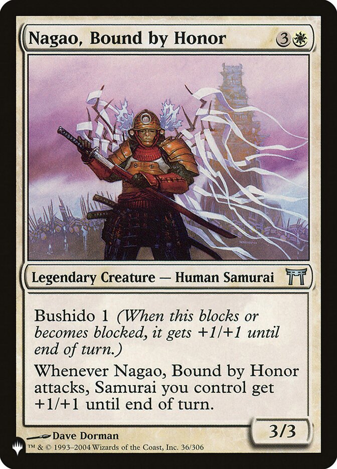 Nagao, Bound by Honor [The List] | Tabernacle Games