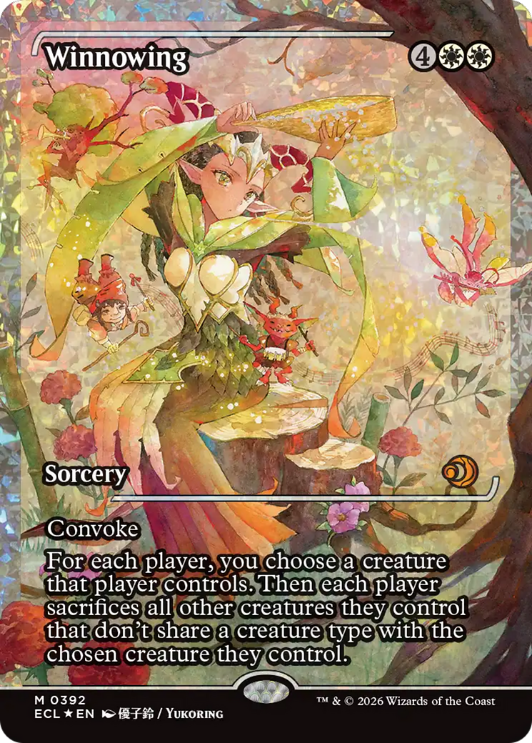 Winnowing (Showcase) (Fracture Foil) [Lorwyn Eclipsed] | Tabernacle Games