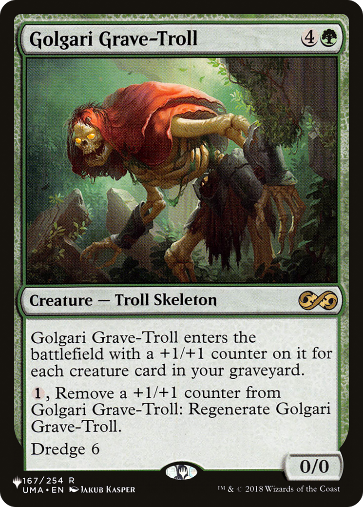 Golgari Grave-Troll [The List Reprints] | Tabernacle Games