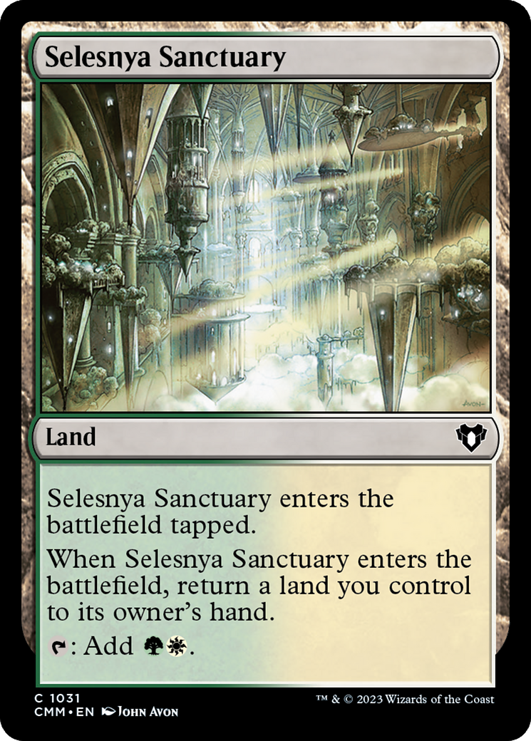 Selesnya Sanctuary [Commander Masters] | Tabernacle Games