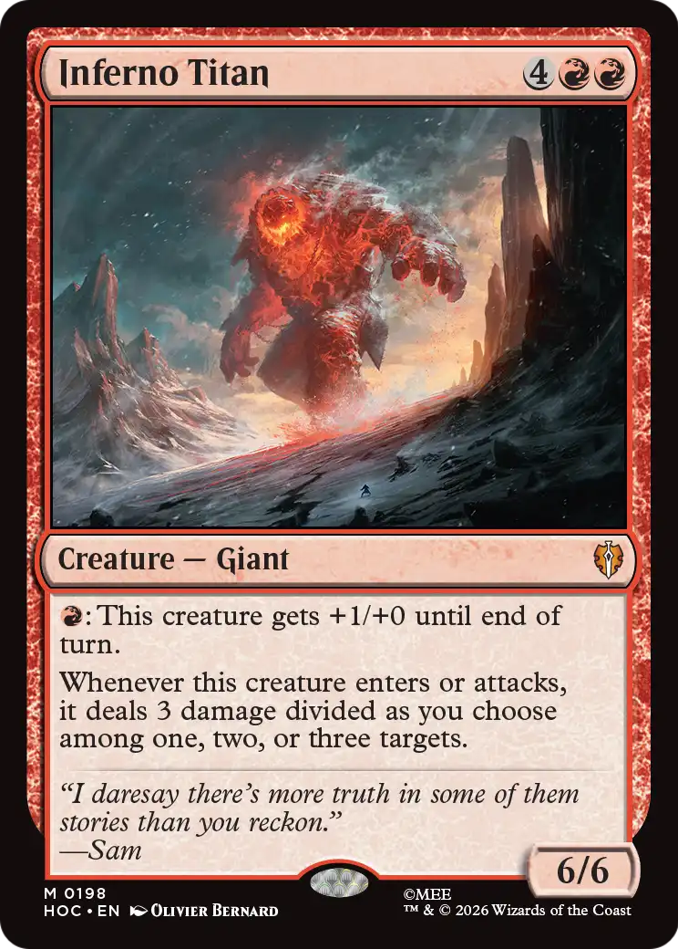 Inferno Titan [The Hobbit: Eternal-Legal] | Tabernacle Games