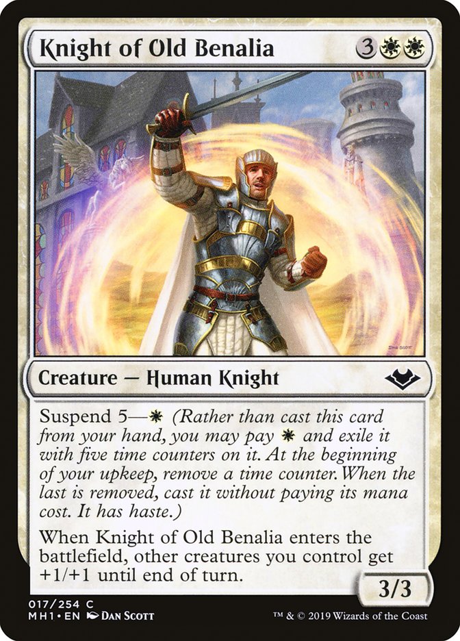 Knight of Old Benalia [Modern Horizons] | Tabernacle Games