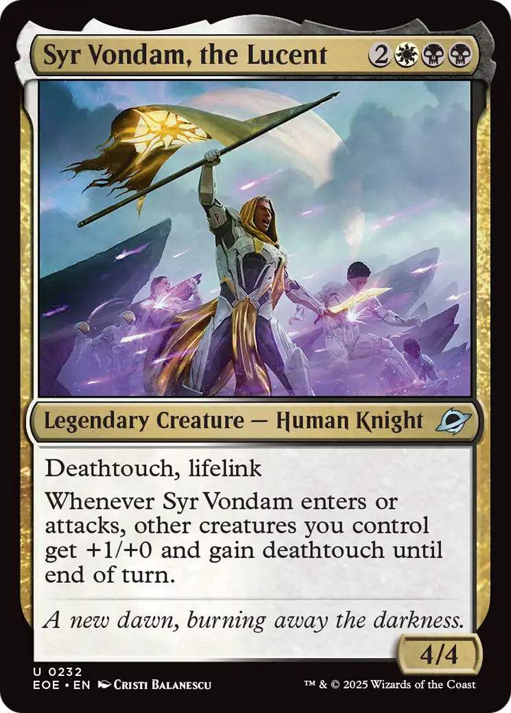 Syr Vondam, the Lucent [Edge of Eternities] | Tabernacle Games