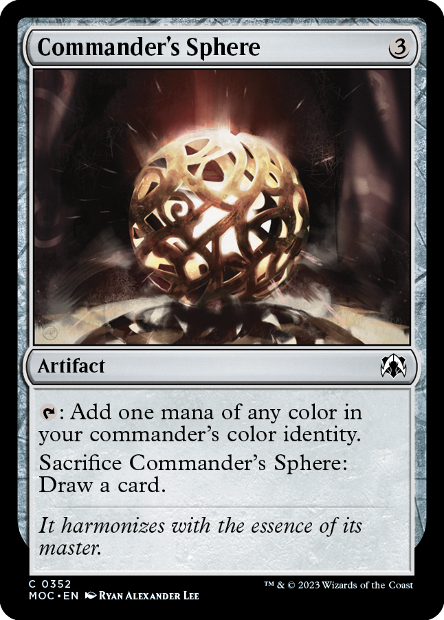 Commander's Sphere [March of the Machine Commander] | Tabernacle Games