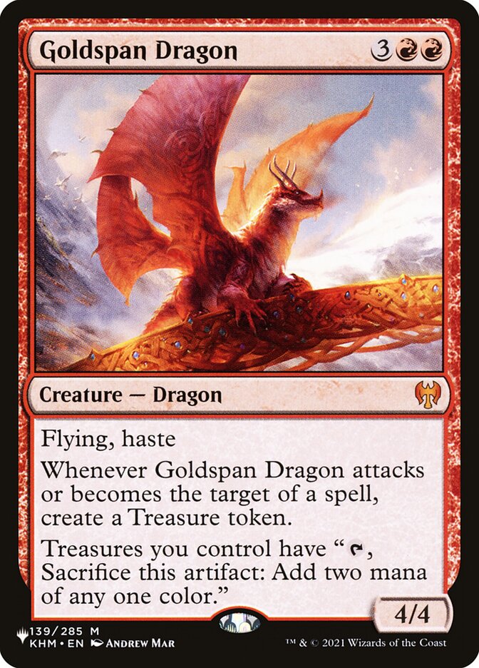 Goldspan Dragon [The List] | Tabernacle Games