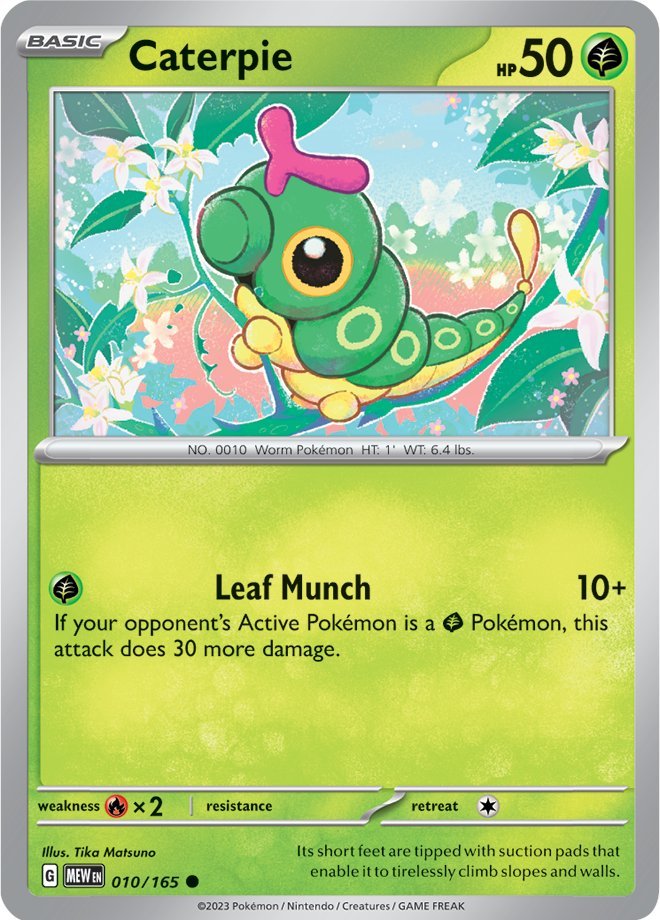 Caterpie (010/165) [Scarlet & Violet 151] | Tabernacle Games