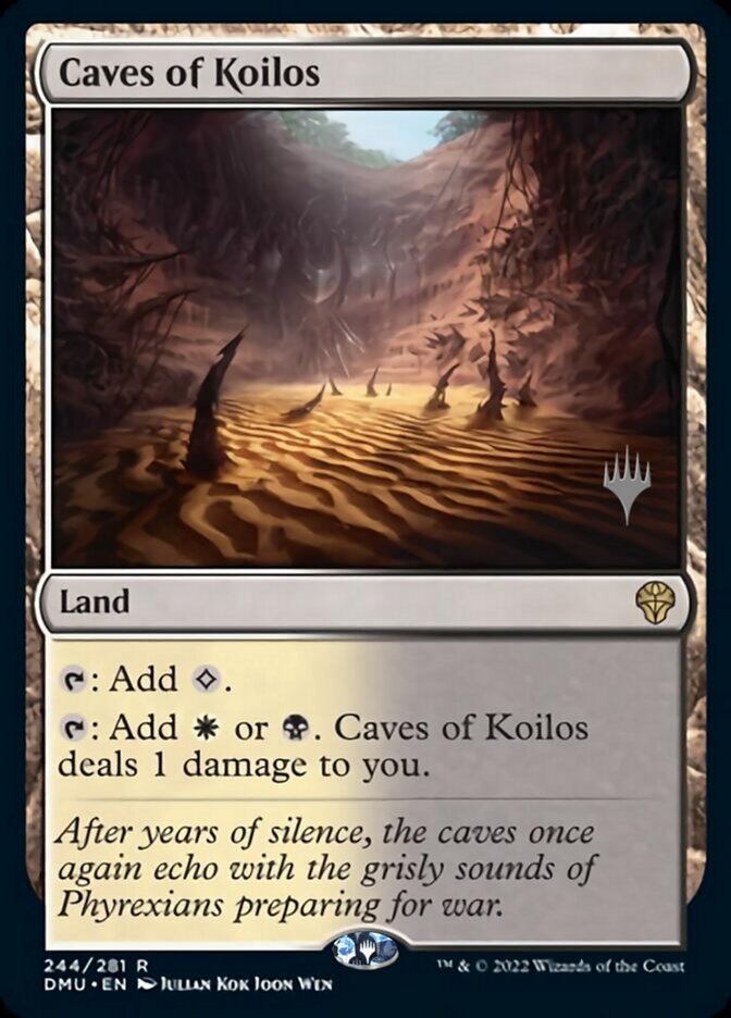 Caves of Koilos (Promo Pack) [Dominaria United Promos] | Tabernacle Games