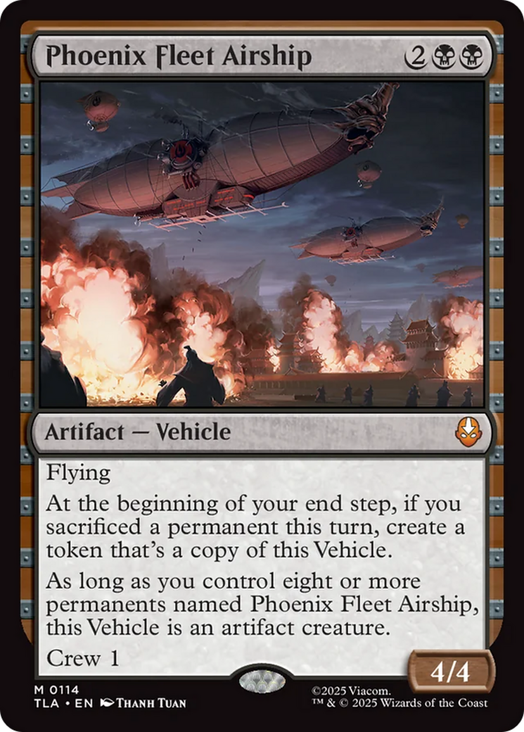 Phoenix Fleet Airship [Avatar: The Last Airbender] | Tabernacle Games