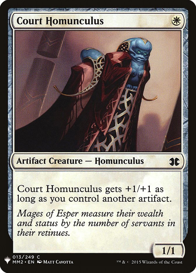 Court Homunculus [Mystery Booster] | Tabernacle Games