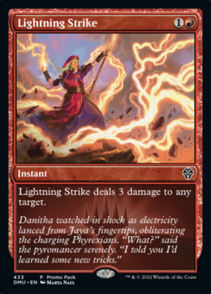 Lightning Strike (Promo Pack) [Dominaria United Promos] | Tabernacle Games