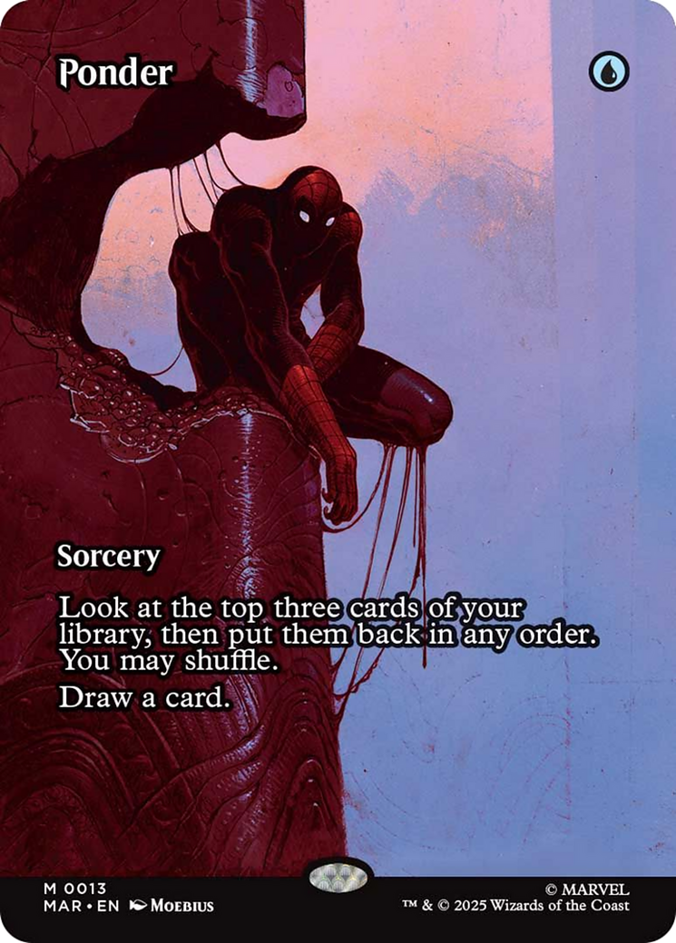 Ponder (Borderless) [Marvel's Spider-Man: Eternal-Legal] | Tabernacle Games