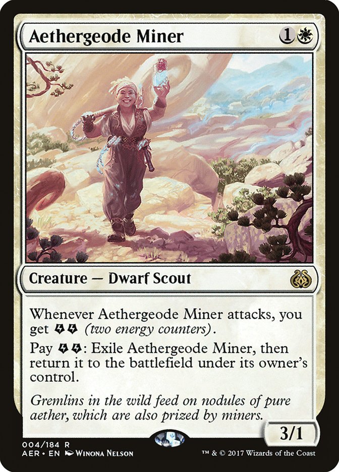 Aethergeode Miner [Aether Revolt] | Tabernacle Games