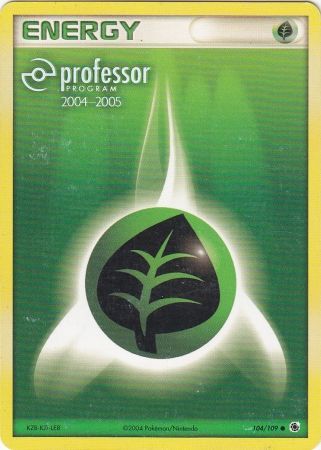 Grass Energy (104/109) (2004 2005) [Professor Program Promos] | Tabernacle Games