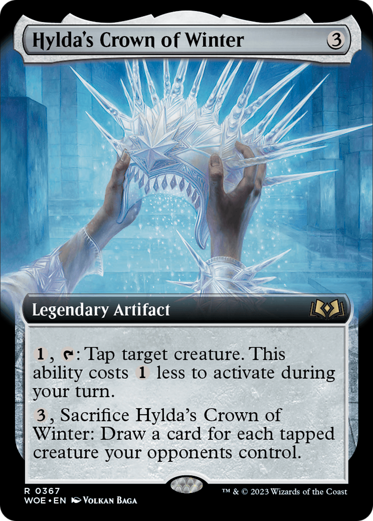 Hylda's Crown of Winter (Extended Art) [Wilds of Eldraine] | Tabernacle Games