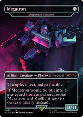 Blightsteel Colossus - Megatron (Borderless) [Secret Lair Drop Series] | Tabernacle Games