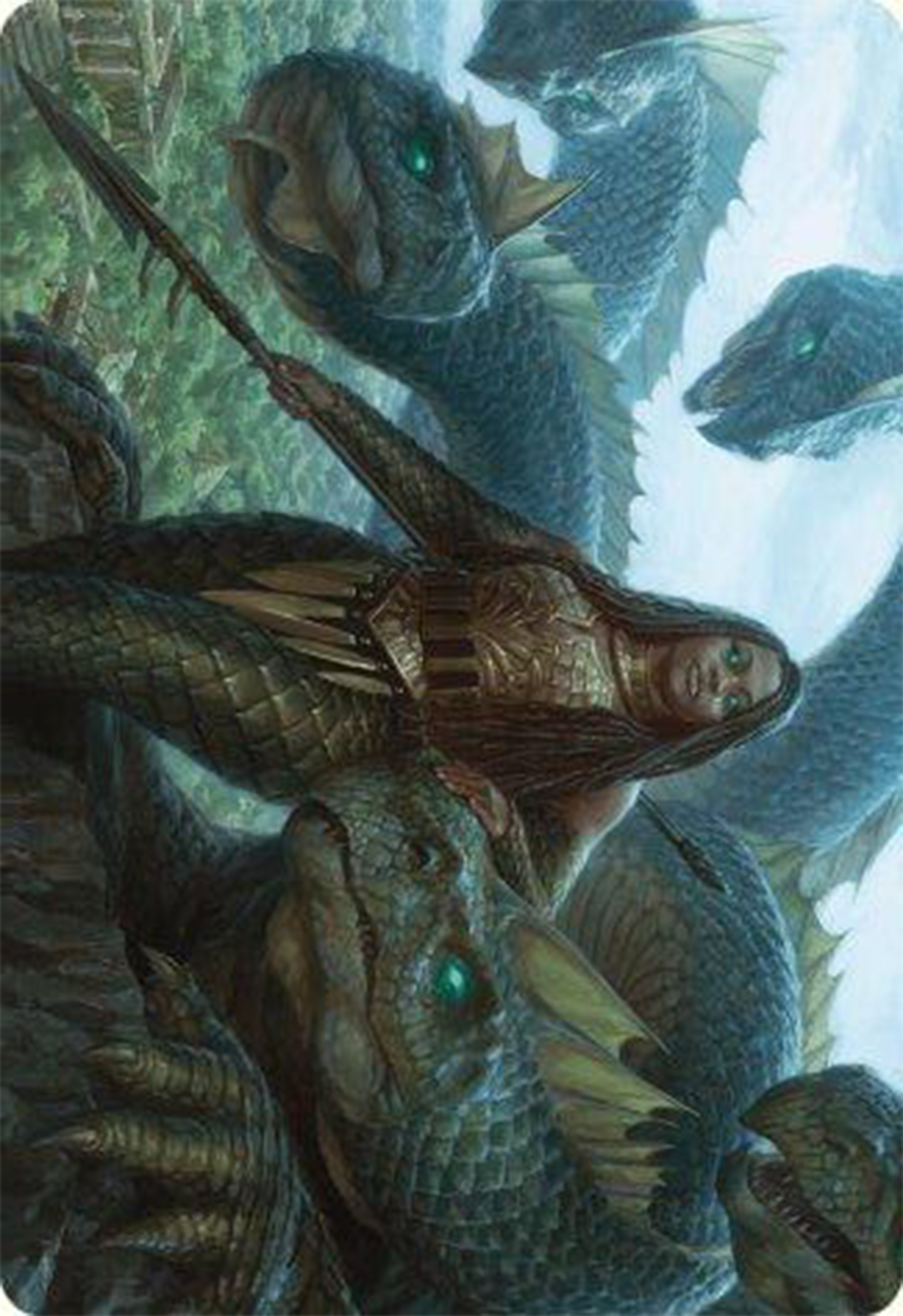 Hydra Trainer Art Card [Modern Horizons 3 Art Series] | Tabernacle Games