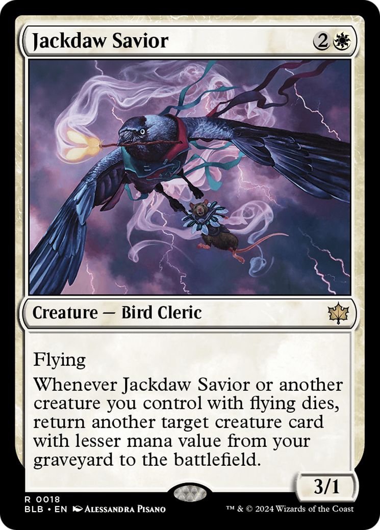 Jackdaw Savior [Bloomburrow] | Tabernacle Games